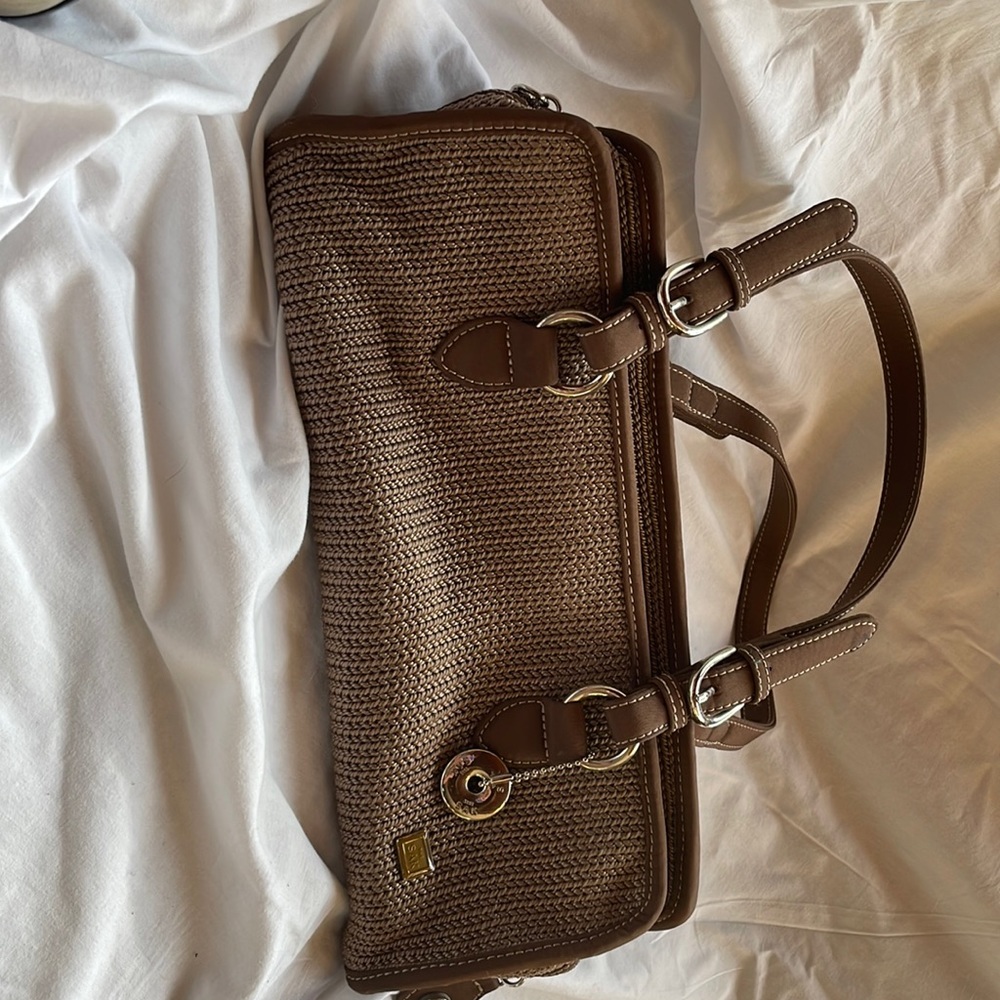 SAK PURSE 12” x 6”h soft weaved